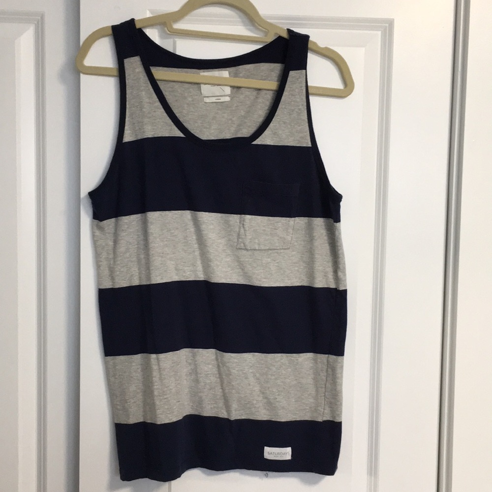 Saturdays Stripe Tank